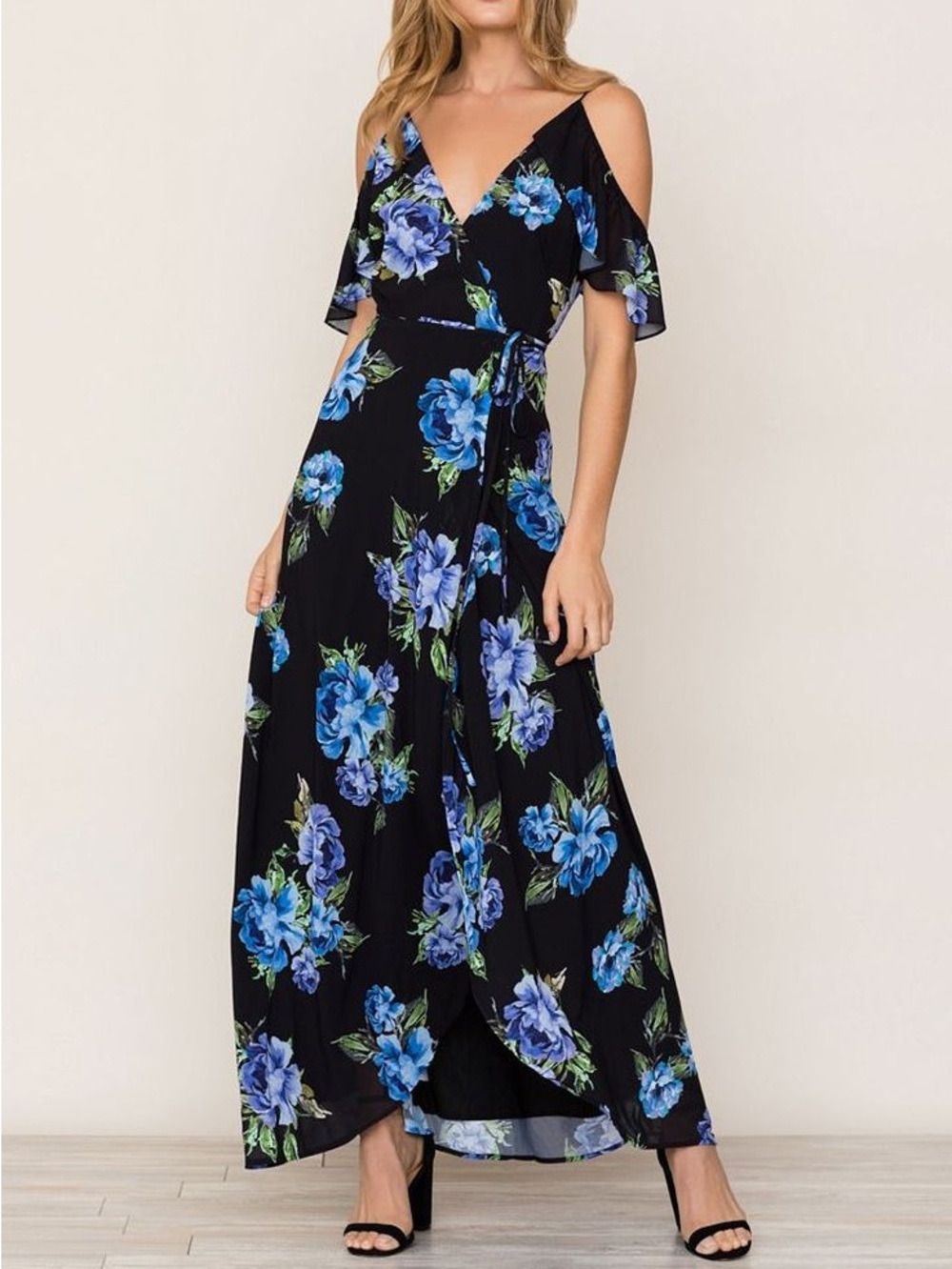 Yumi Kim Endless Love Maxi Dress Botanical Garden Navy Floral
